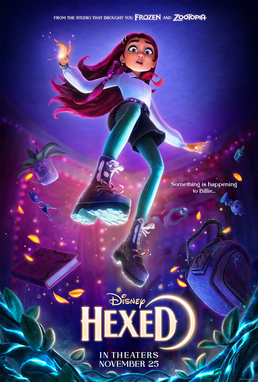 Teaser poster for Disney's upcoming movie Hexed