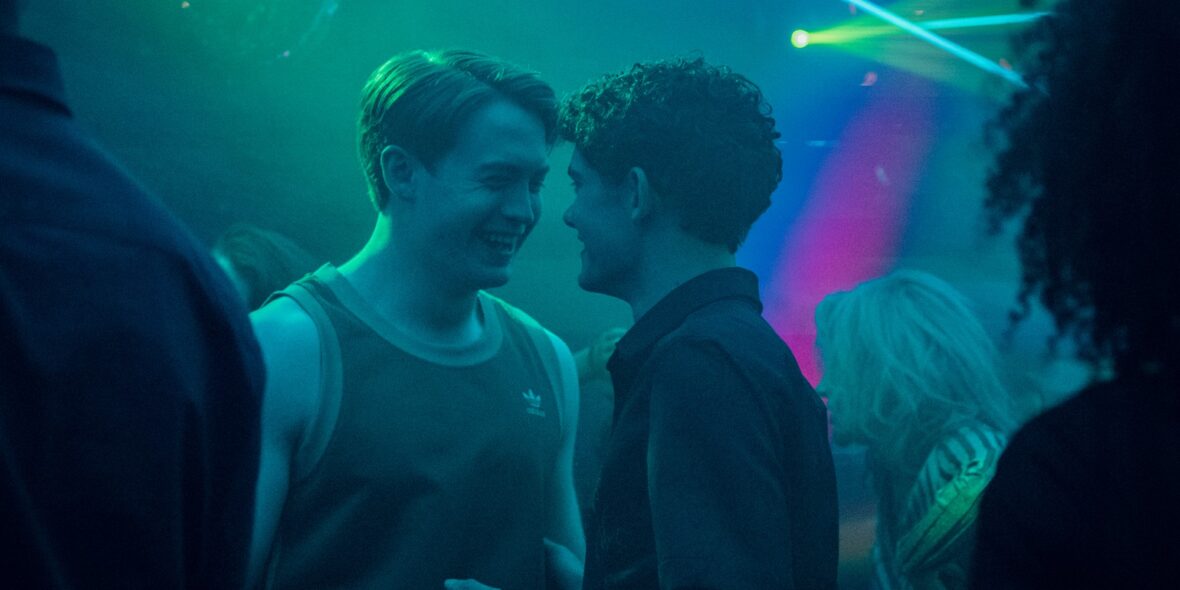 Kit Connor and Joe Locke in Heartstopper Forever still