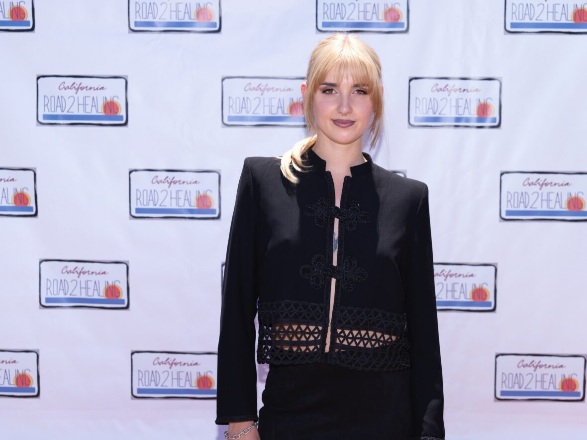 Claire Ruffin at the Road to Healing Premiere