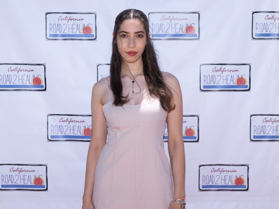 Maya Boyce at the Road to Healing Premiere