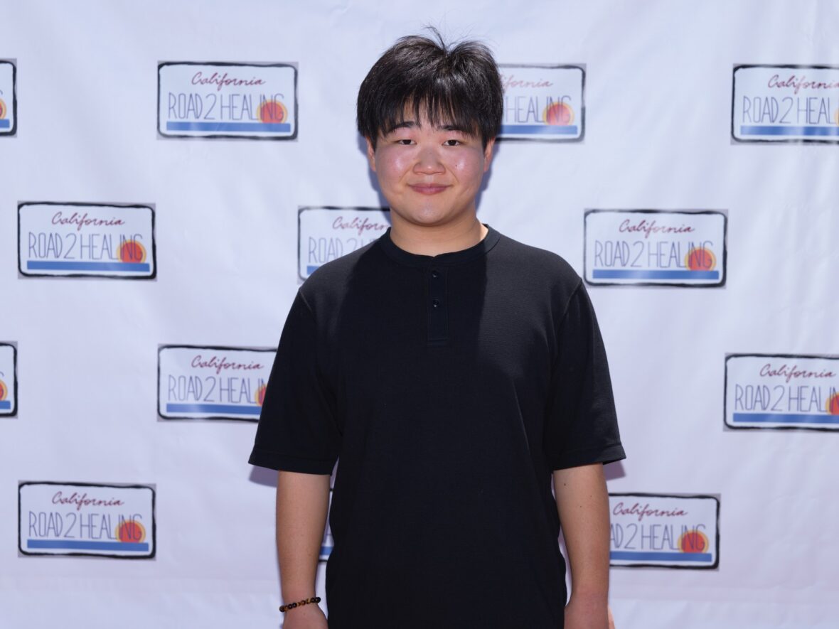 Reyn Doi at the Road to Healing Premiere