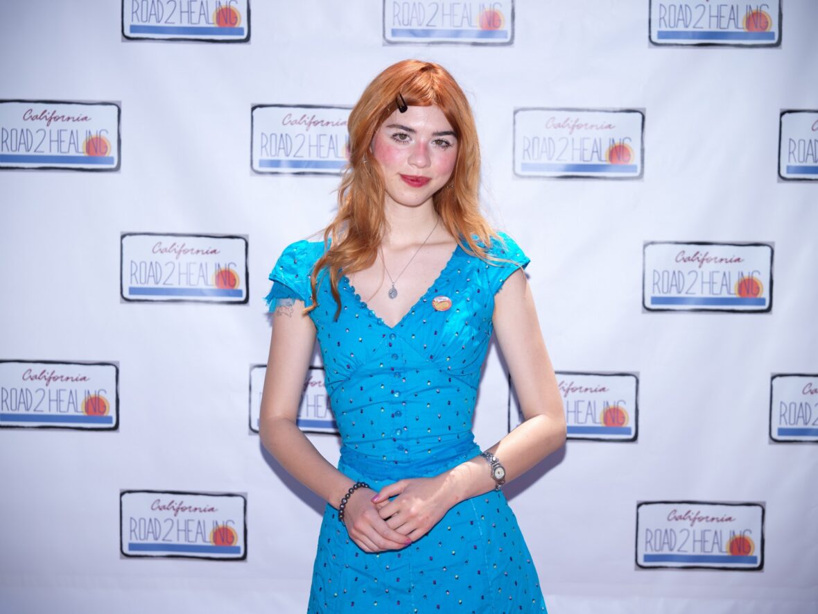 Callie Haverda at the Road to Healing Premiere
