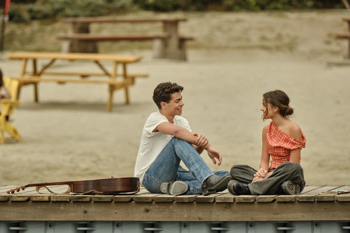 Malachi Barton and Liamani Segura in Camp Rock 3 still