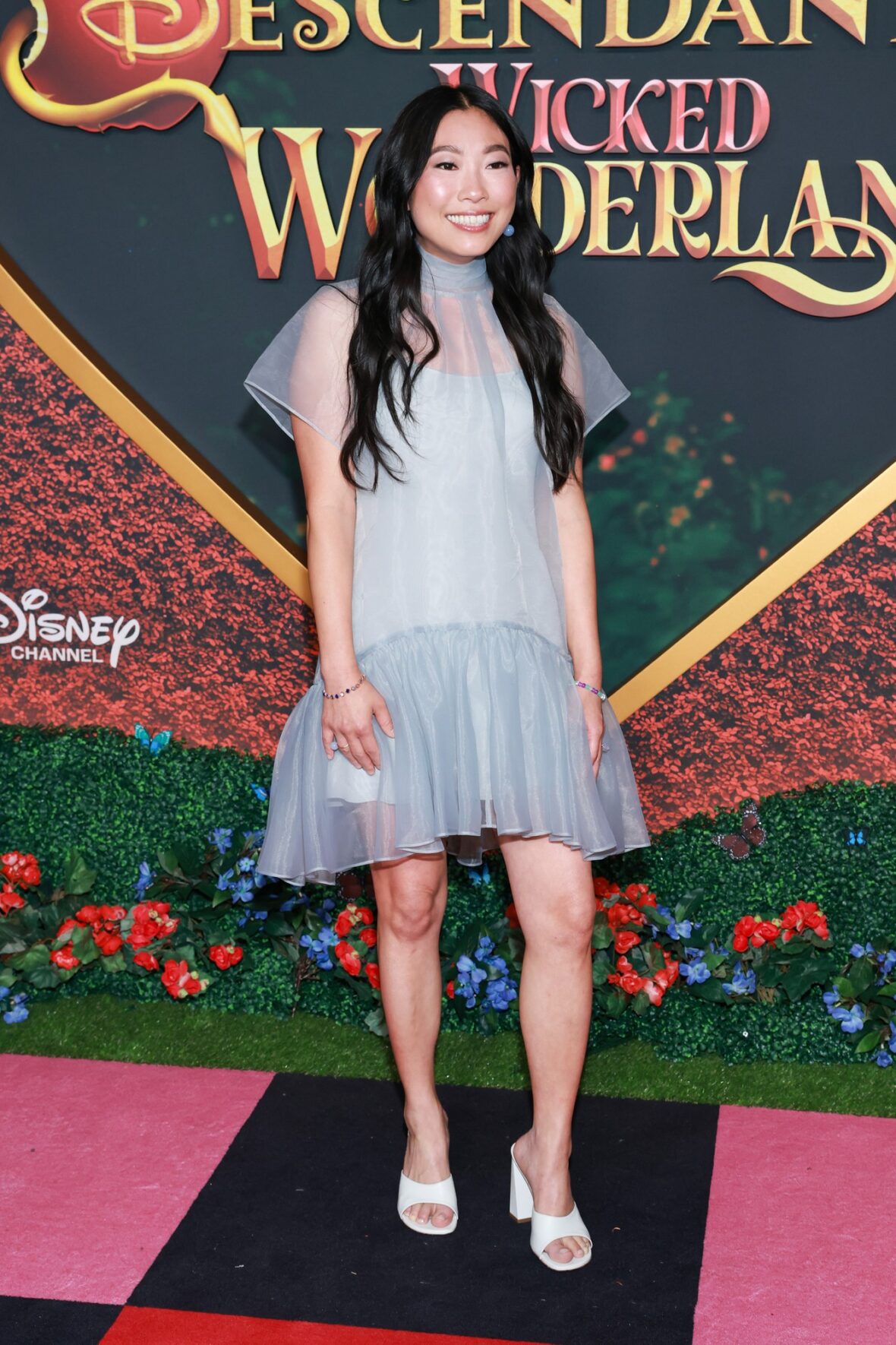 Awkwafina attends the Descendants: Wicked Wonderland premiere