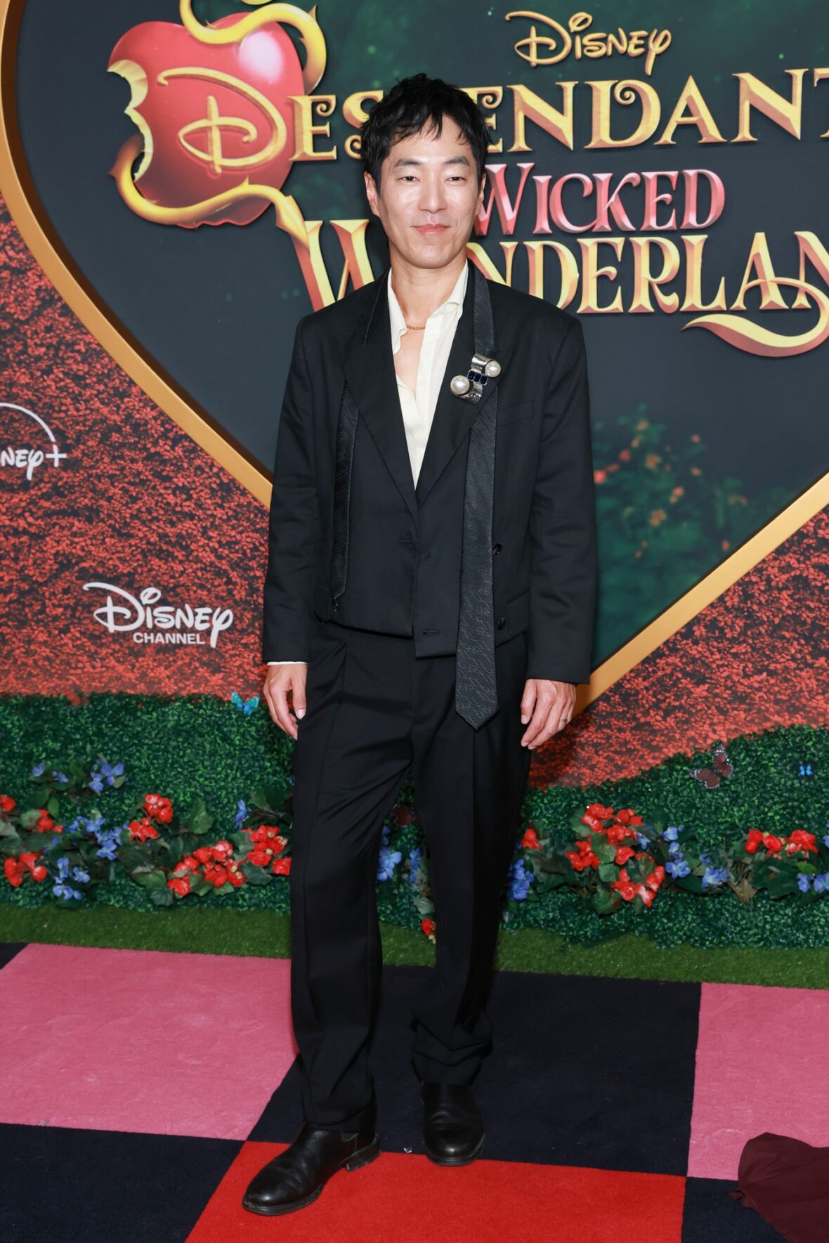 Leonardo Nam attends the Descendants: Wicked Wonderland premiere