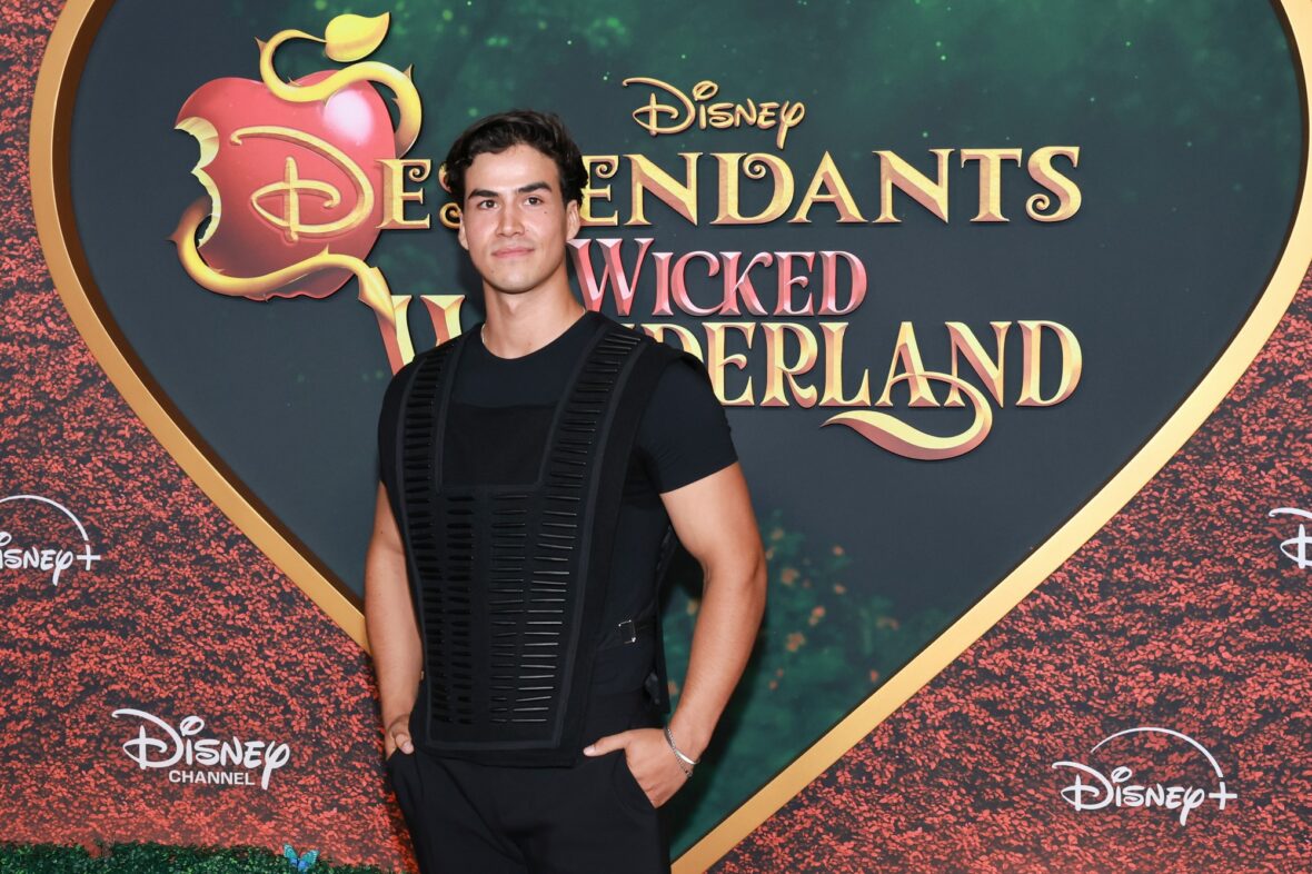 Joel Oulette attends the Descendants: Wicked Wonderland premiere