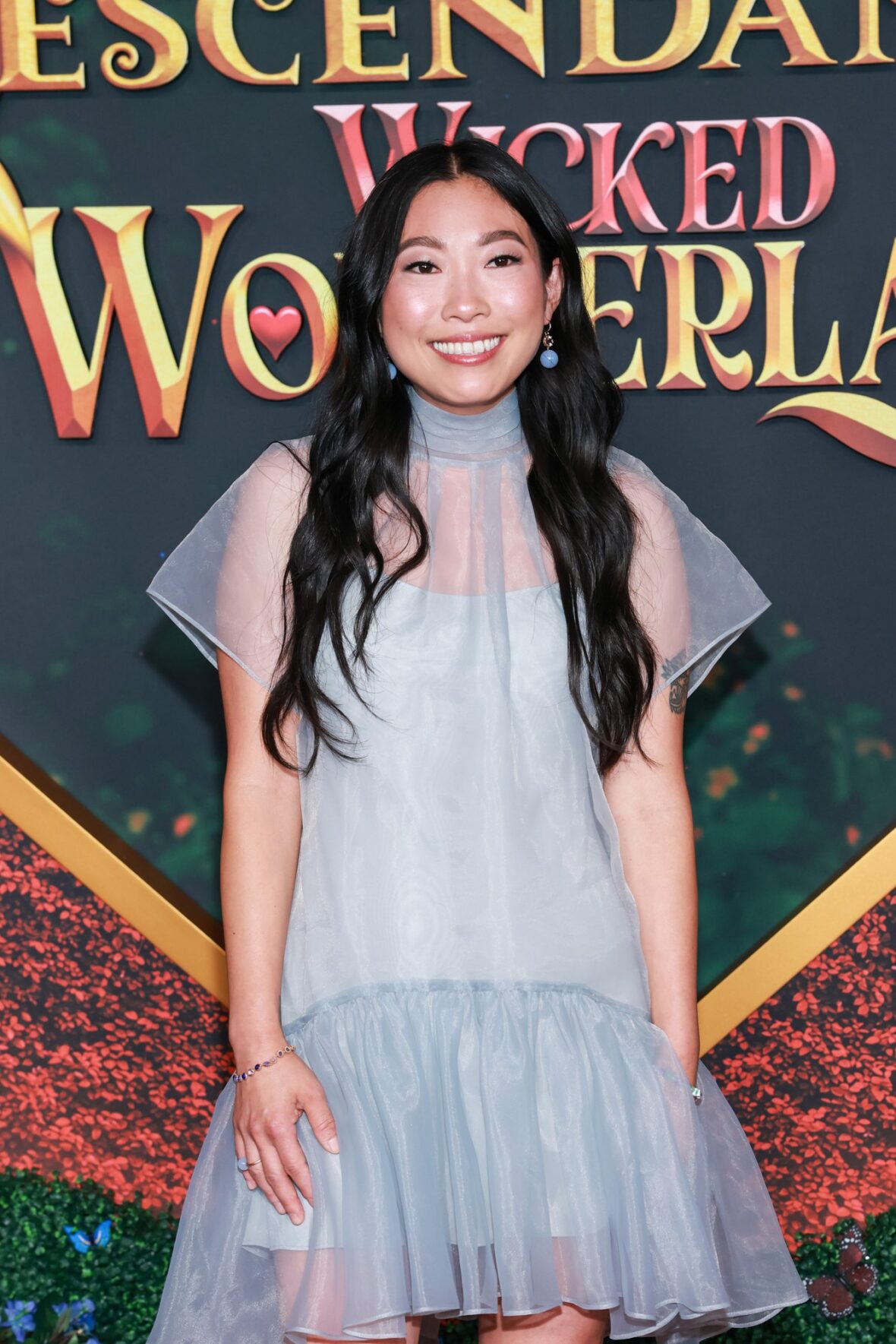 Awkwafina attends the Descendants: Wicked Wonderland premiere
