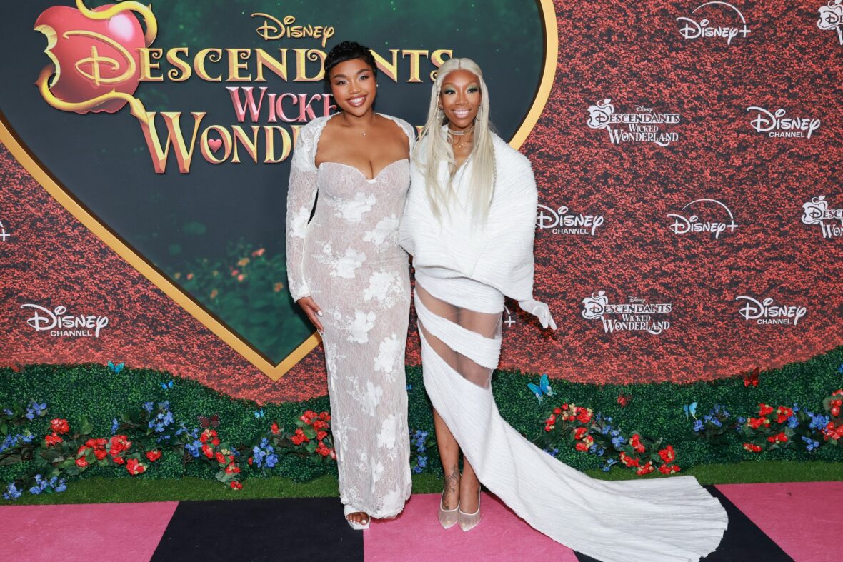 Sy'rai and Brandy attend the Descendants: Wicked Wonderland premiere