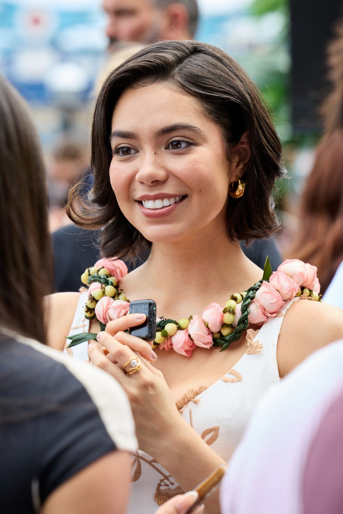 Auli'i Cravalho attends Moana photo call in London