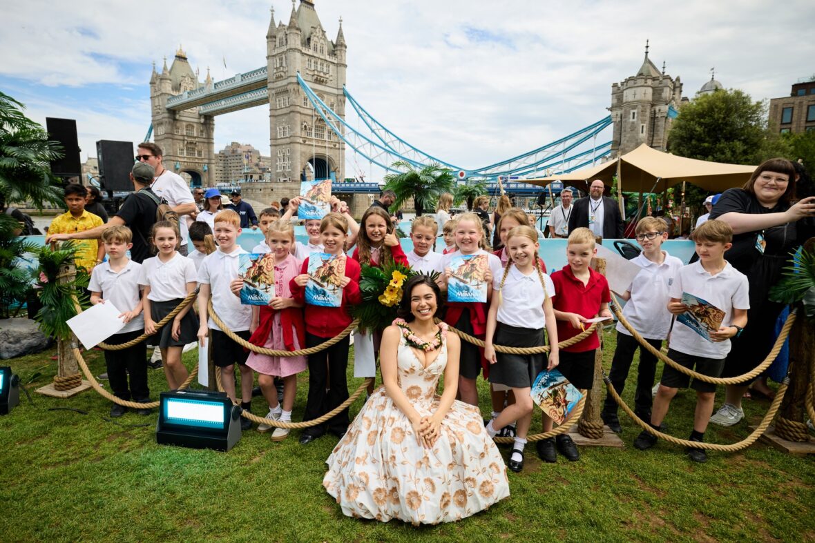 Auli'i Cravalho attends Moana photo call in London