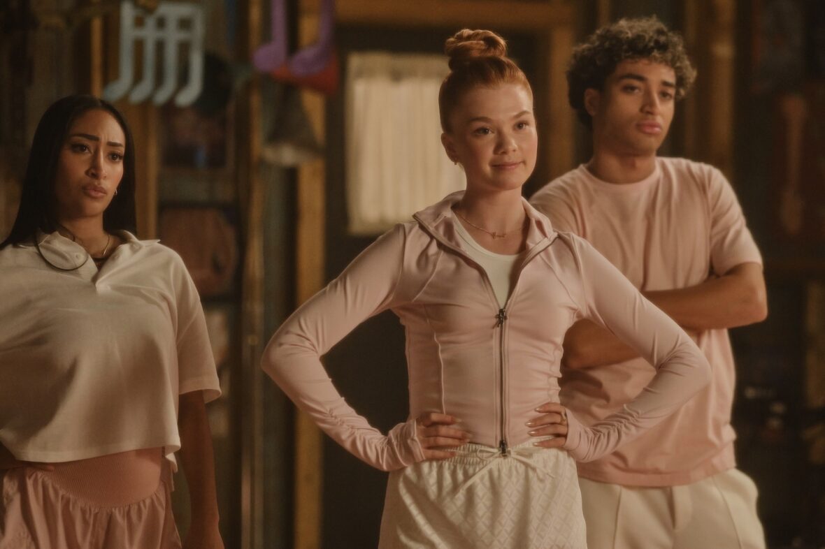 New still of Ella Lucas, Ava Jean, and Orlando Lucas in Camp Rock 3