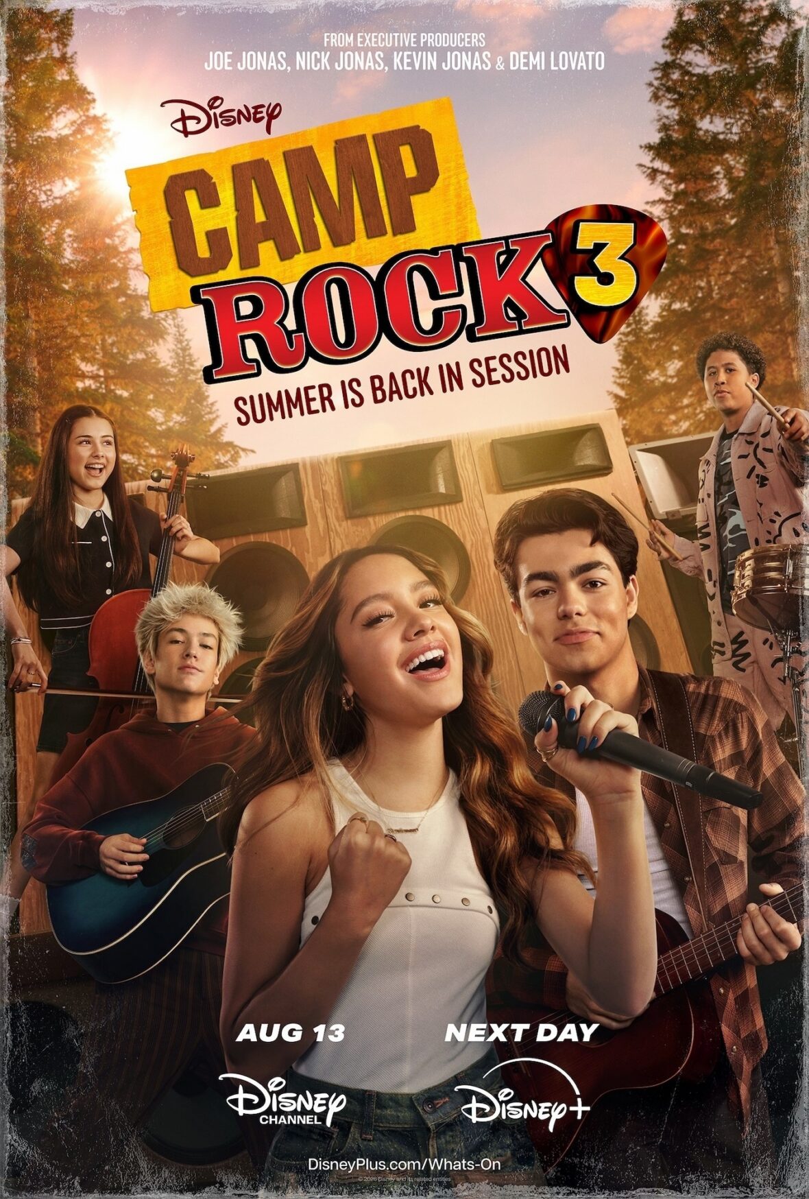 New key art for Camp Rock 3