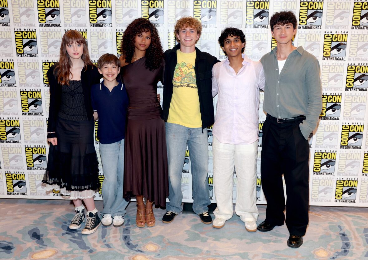 Percy Jackson cast attend San Diego Comic-Con