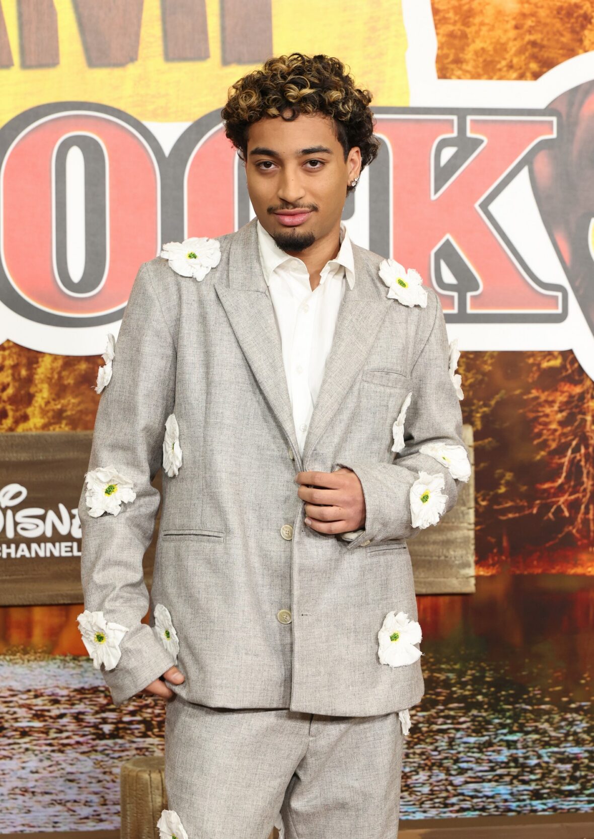 Orlando Lucas poses at the Camp Rock 3 premiere