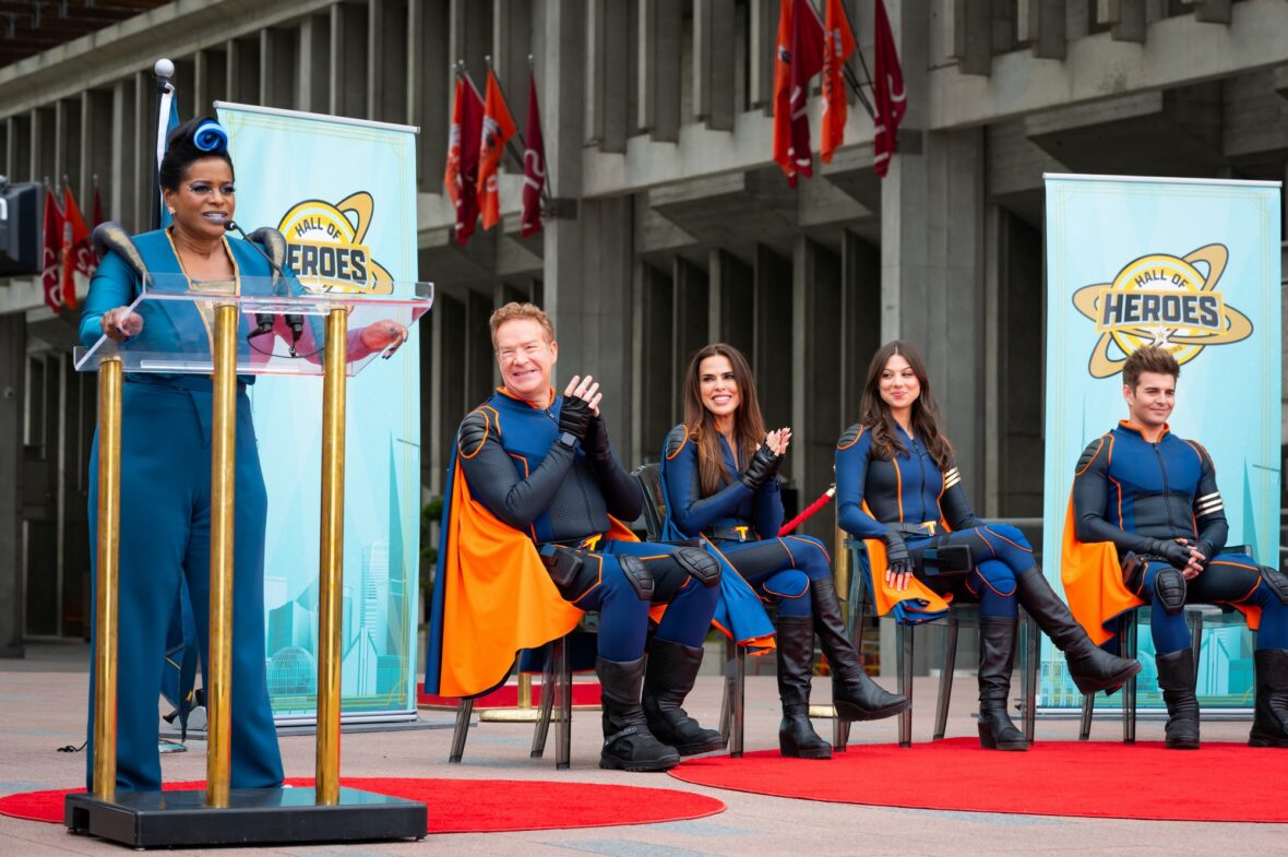 Still from Clash of the Thundermans movie
