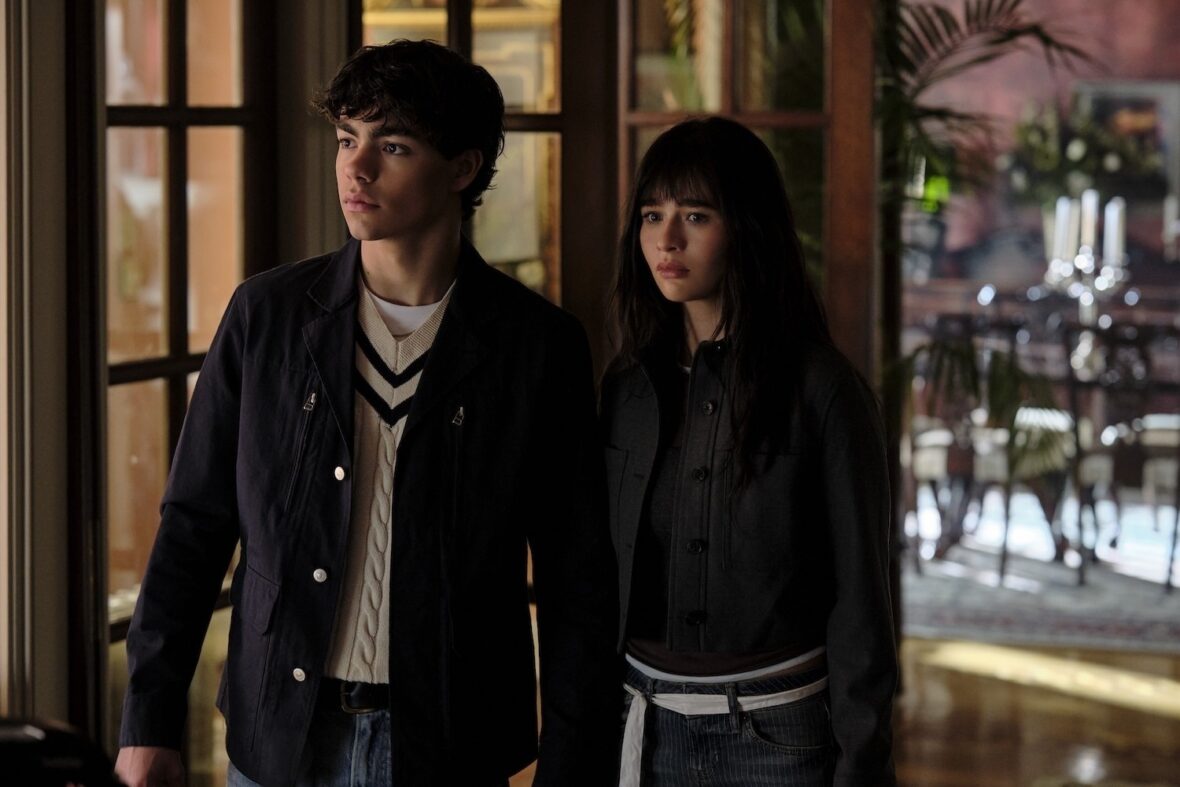 Still of Malachi Barton and Malina Pauli Weissman in Coven Academy