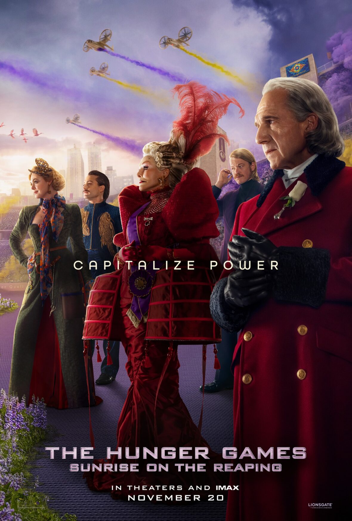 Adult stars on new The Hunger Games: Sunrise on the Reaping poster