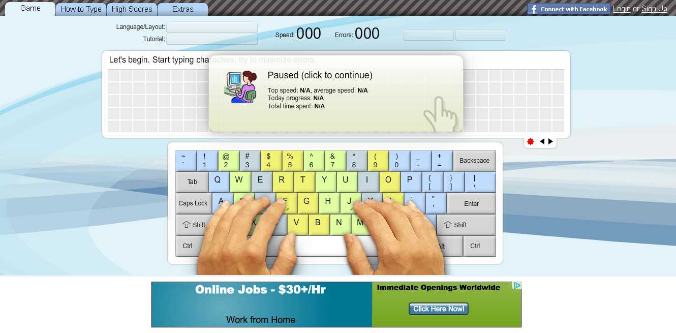 Improve Your Typing Skills Visit