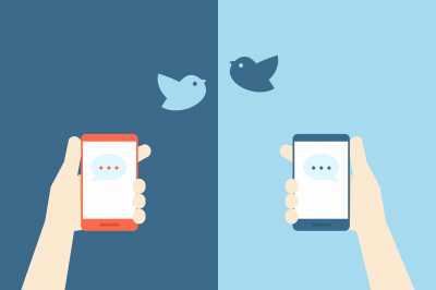 use twitter to connect