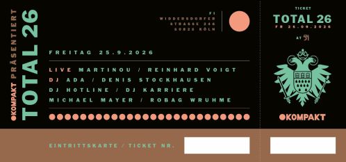 Product picture for TICKET TOTAL 26