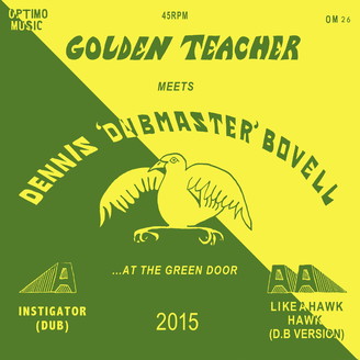 Album artwork for Golden Teacher Meets Dennis Bovell at the Green Door