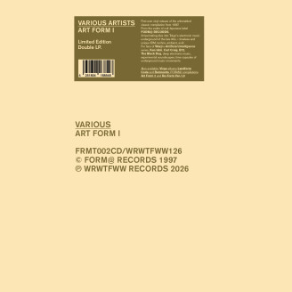 Album artwork for Art Form I (2LP)