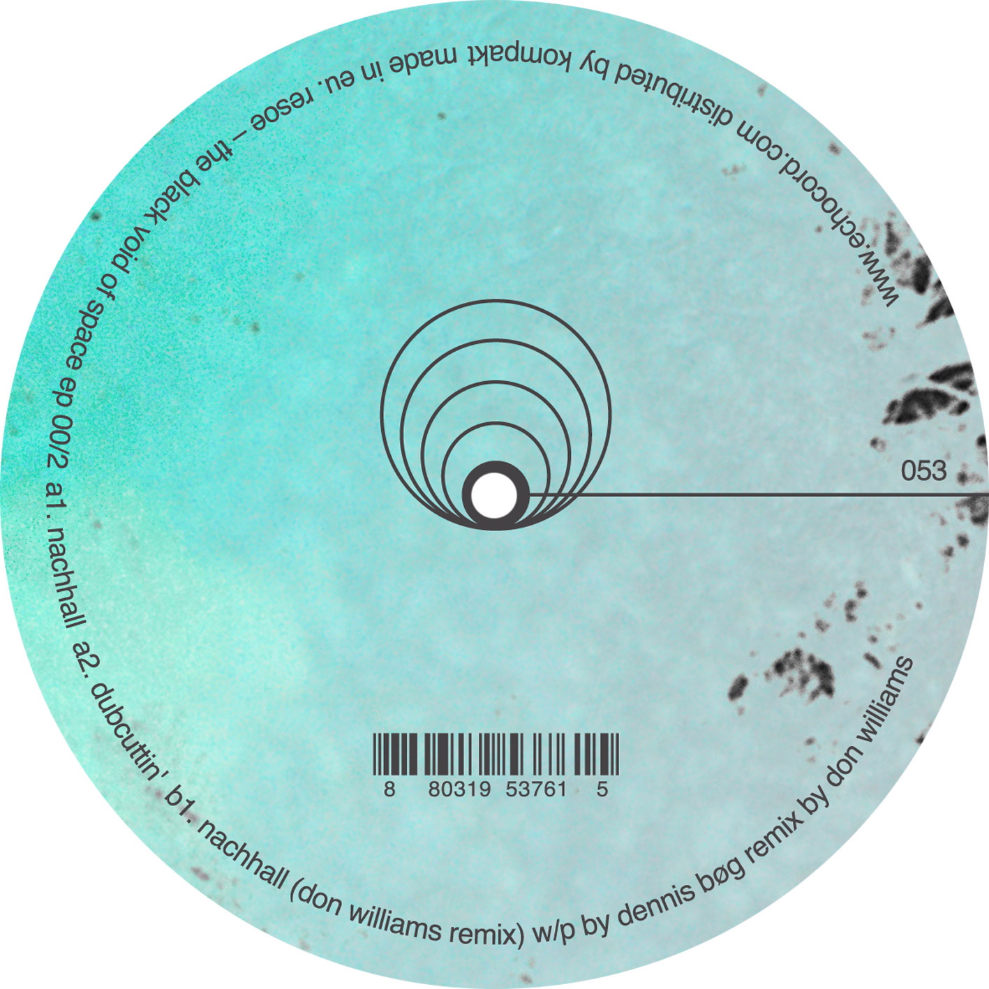 The Black Void Of Space EP 00/2 by Resoe | Kompakt