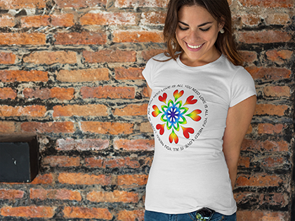 love is love white t-shirt