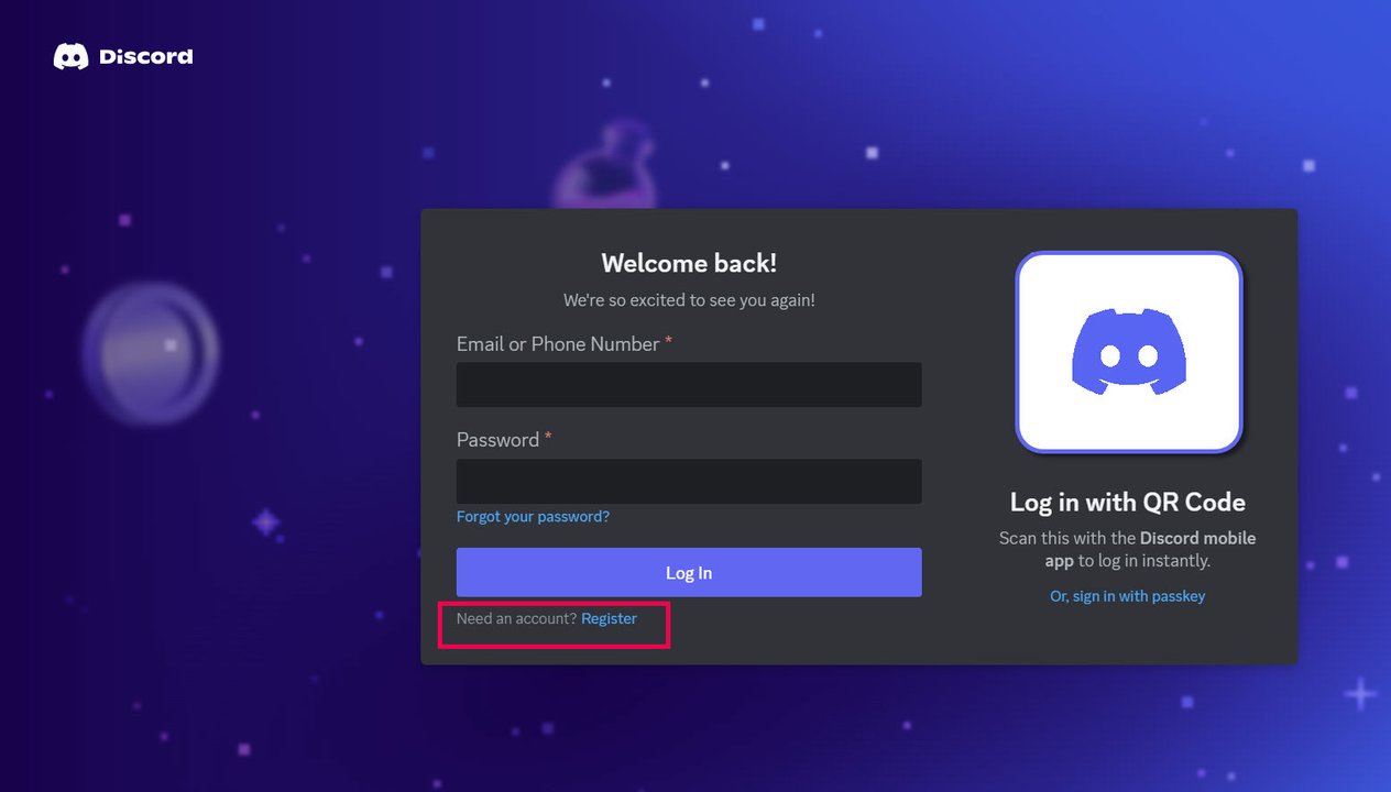 Discord - email image - register