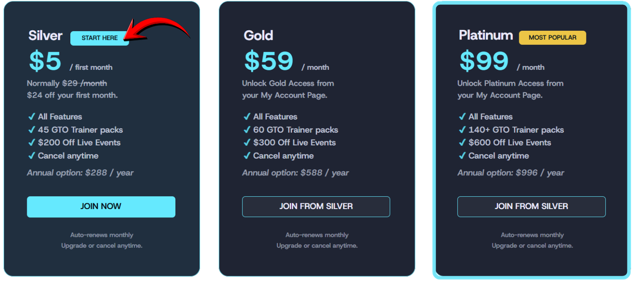 Membership Tiers-Platinum