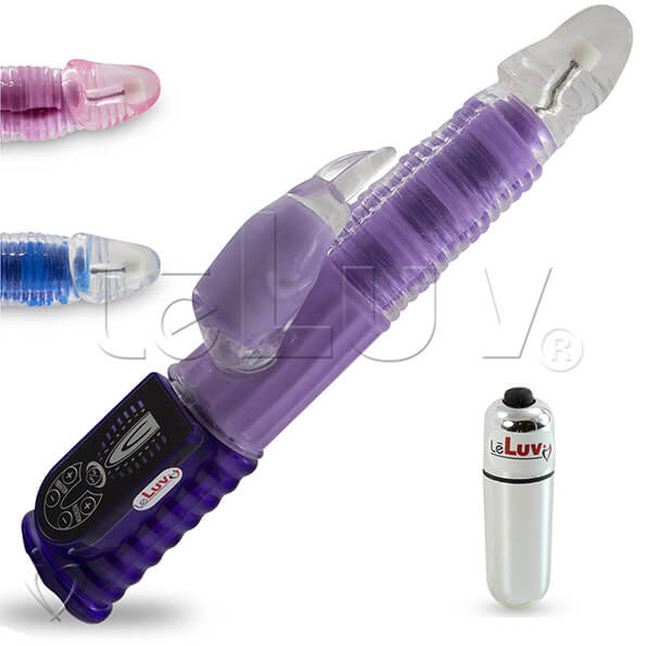 Rabbit Vibrator Wave Motion Shaft Clitoral Showerproof Multispeed Bundle  with M