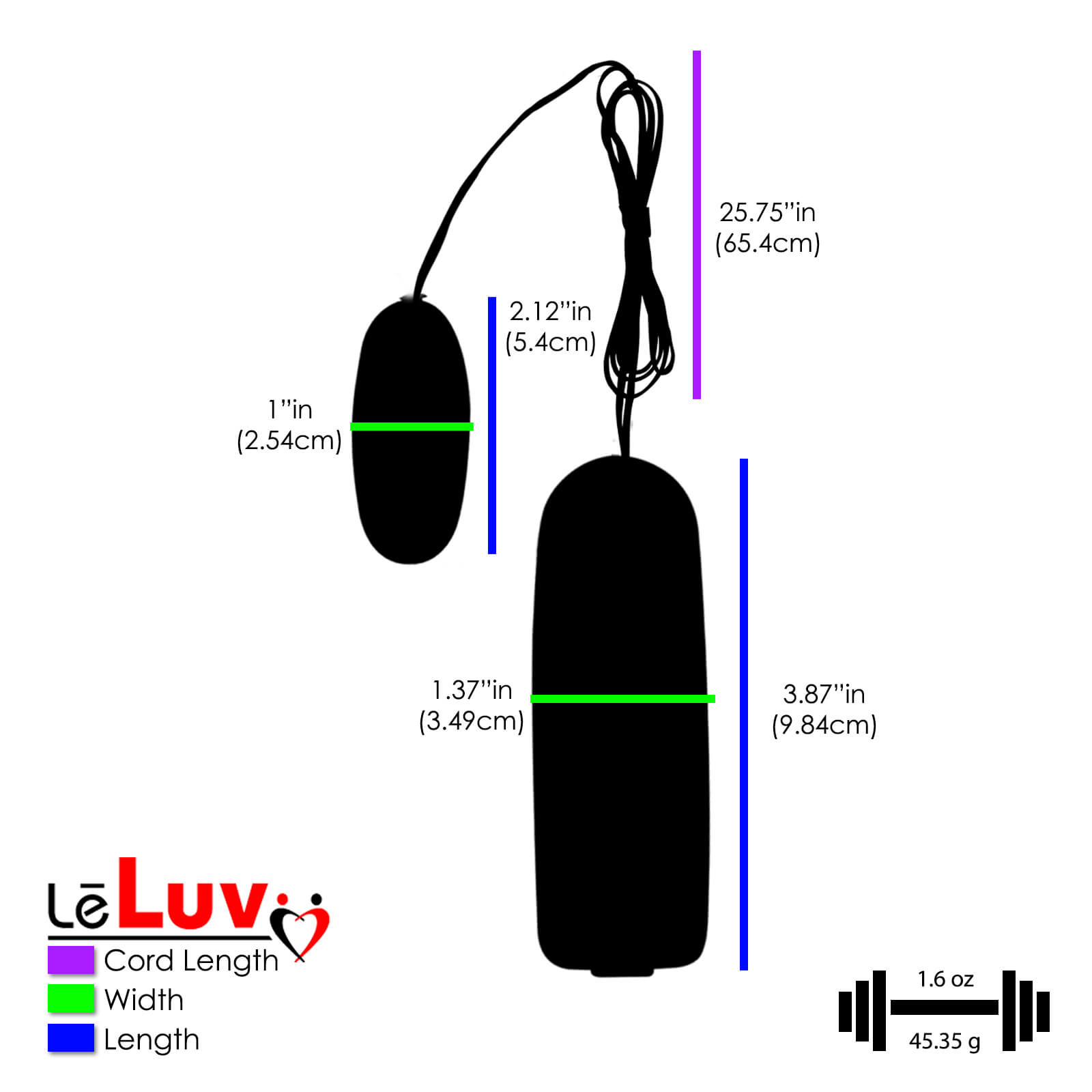 Vibrators Silver Bullets Multi-speed Small and Large Bundles LeLuv Massager Eggs