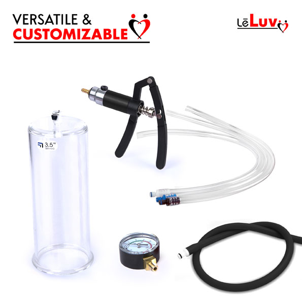 PRIMO Lite Penis Pump Silicone Hose | Wide Flange Cylinder Picture 4