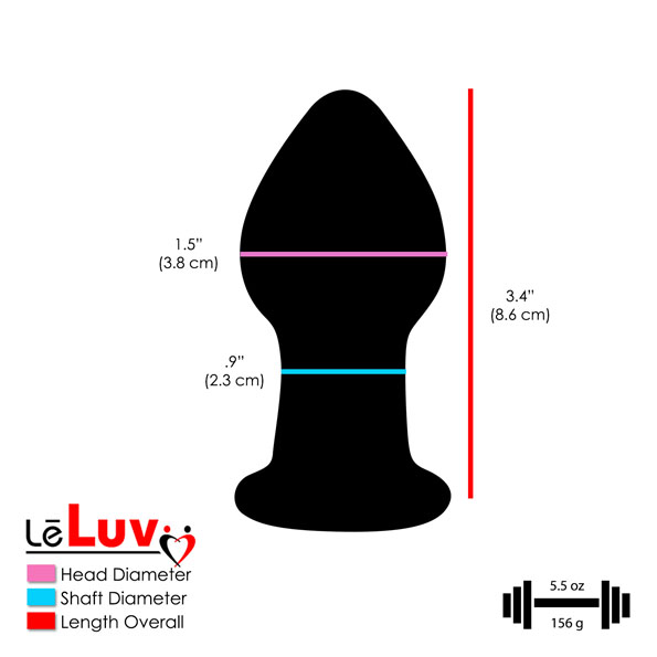 anal plug dimensions UNIVERSAL DETACHABLE BUTT PLUG main image 1