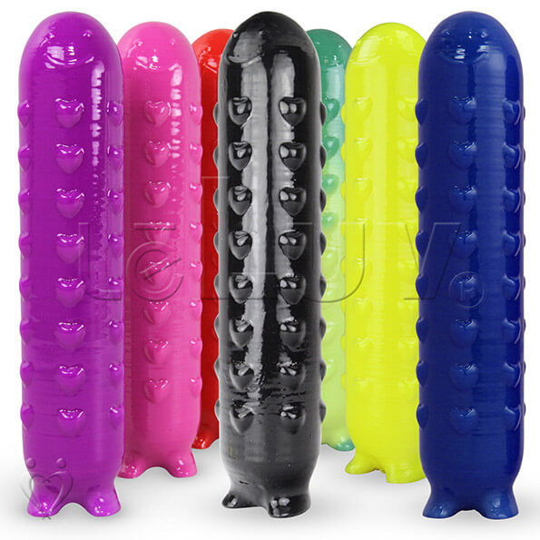 Dildo LeLuv Mr. HEARTY 3D Printed 6 Inch Choose Width & Color