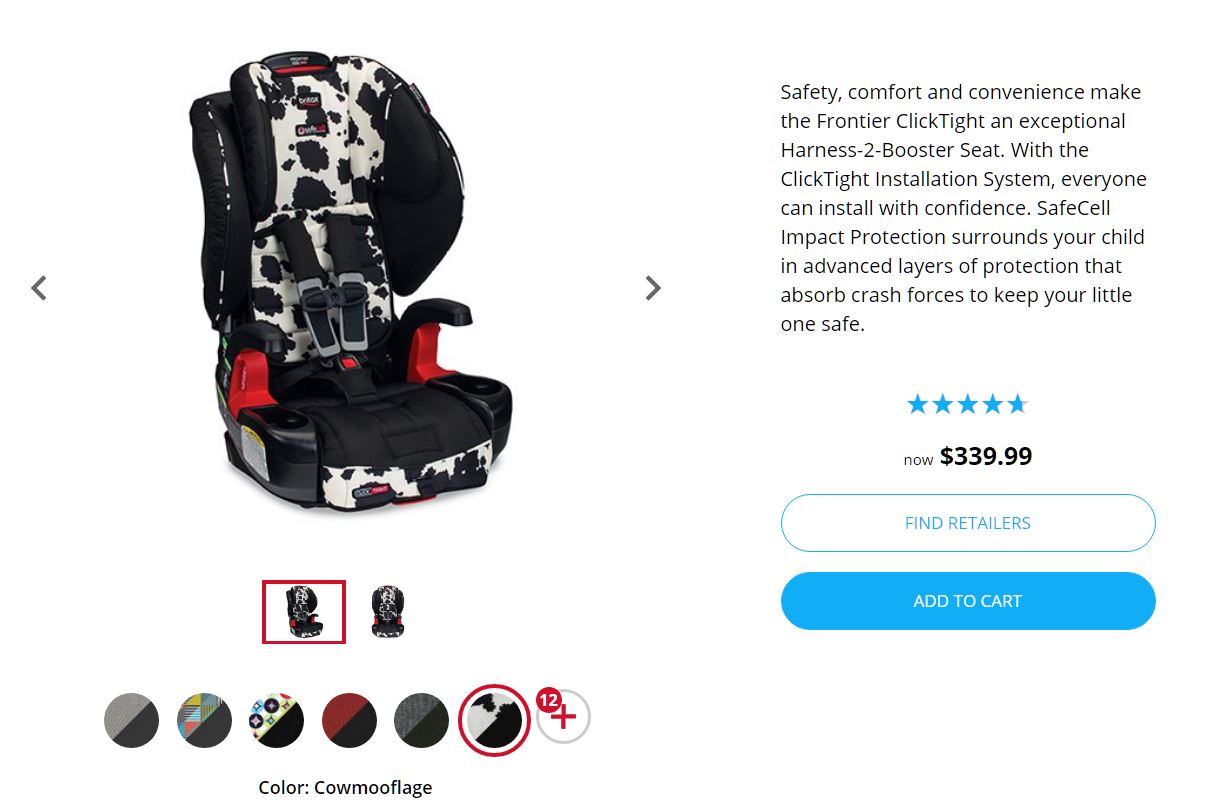 Britax Connects Shoppers with Products Available Locally