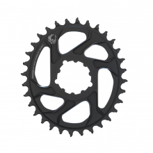 Chain Ring X-SYNC 2 Oval 32T Direct Mount 6mm Offset Alum Eagle Black by SRAM