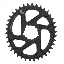 Chain Ring X-SYNC 2 Oval 38T Direct Mount 3mm Offset Boost Alum Eagle Black by SRAM