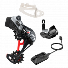 Power Meter KIT DM 4633T RED AXS D1 POLAR GREY (Power Meter INCLUDING CHAINRINGS) by SRAM