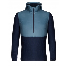 Men's Descender Hybrid LS Half Zip Hood by Icebreaker in Folsom Ca