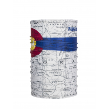 Single Tube Colorado Map White by Phunkshun Wear
