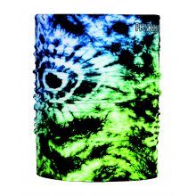 Thermal Tube Tie Dye Green Blue by Phunkshun Wear