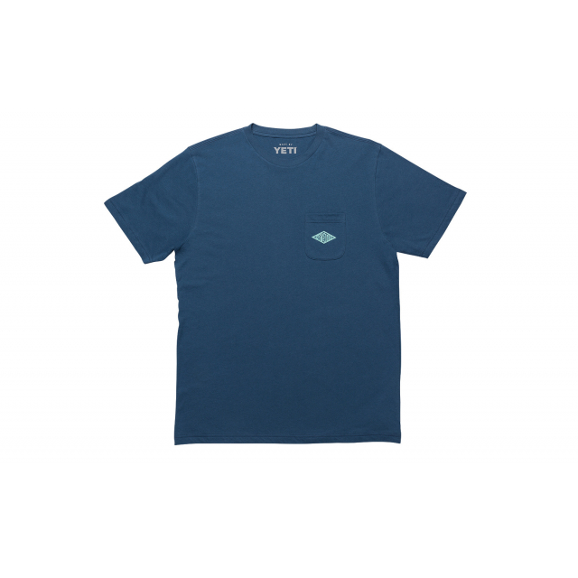 YETI / Fish Pocket TShirt Denim S