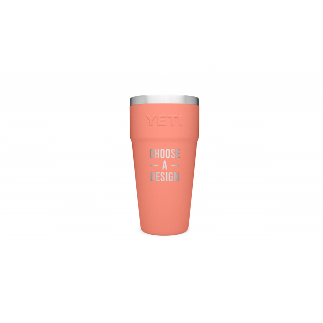 yeti 26 oz rambler coral