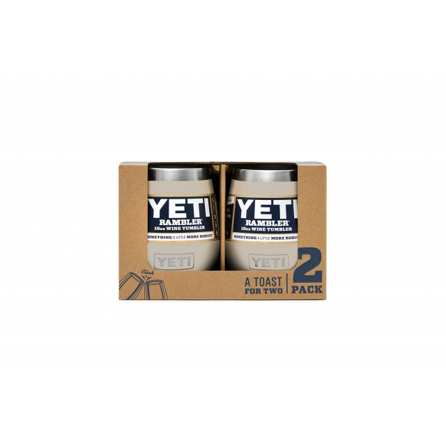 YETI / Rambler 10 oz Wine Tumbler 2 Pack Sand