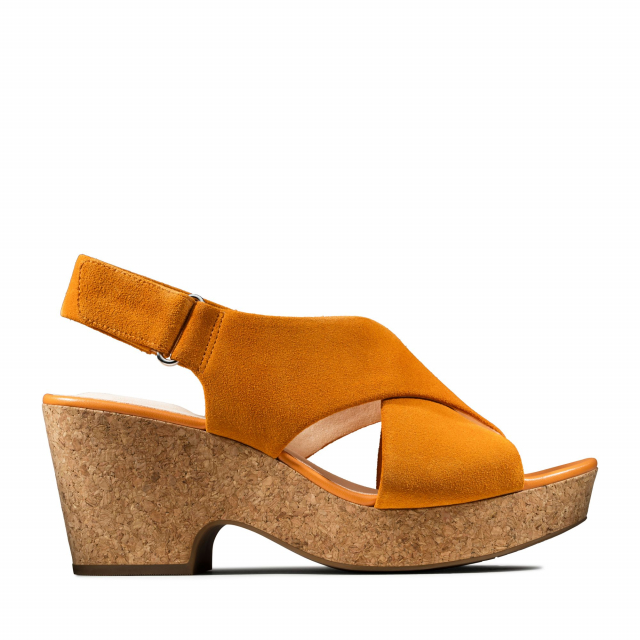 clarks maritsa lara orange