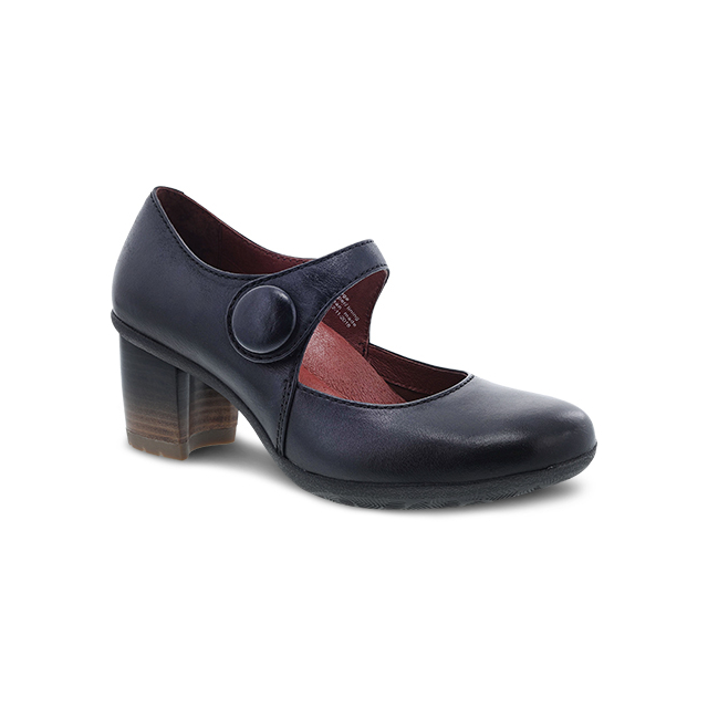 Dansko / Page Black Waterproof Burnished