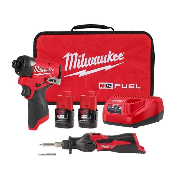 Milwaukee 2505-20 M12 FUEL Brushless Li-Ion Installation 4-in-1 Drill Driver Kit Milwaukee 2505-20 M12 FUEL Brushless Li-Ion Installation 4-in-1 Drill Driver Kit