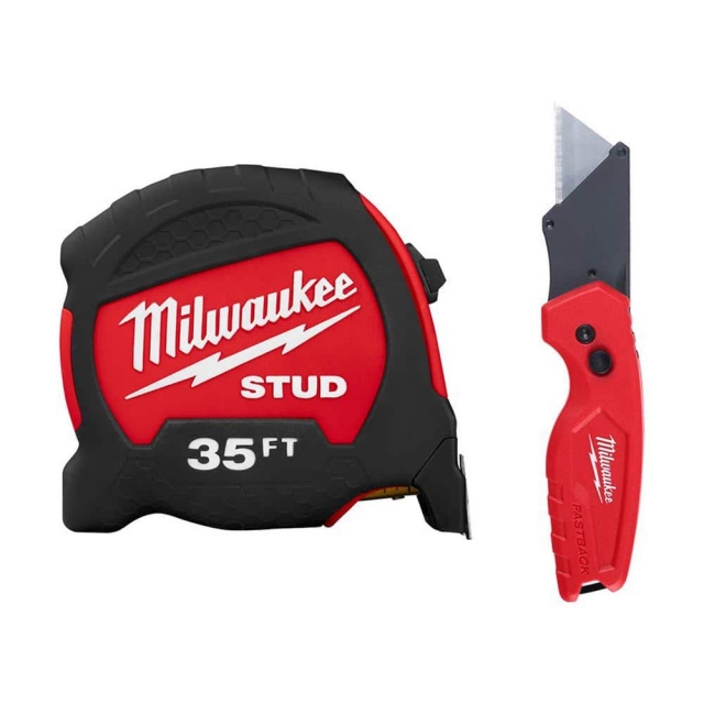 Milwaukee Tool / 35 ft. Gen II STUD Tape Measure with 17 ft. Reach and