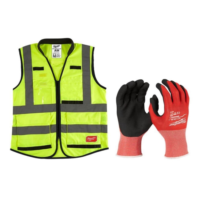 Milwaukee Tool / Premium 2X/3X-Large Yellow Class 2-High Vis Safety ...